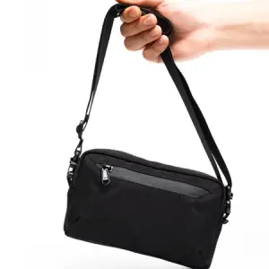 FOCKSCO Qube Mini Clucth pria Tas Selempang 3 in One Handbag