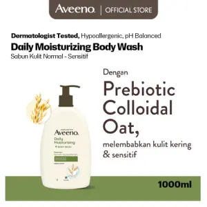 AVEENO Daily Moisturizing Body Wash 1 Liter