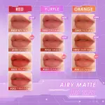 FOCALLURE Matte Lip Tint Super Long-Lasting Lipstick